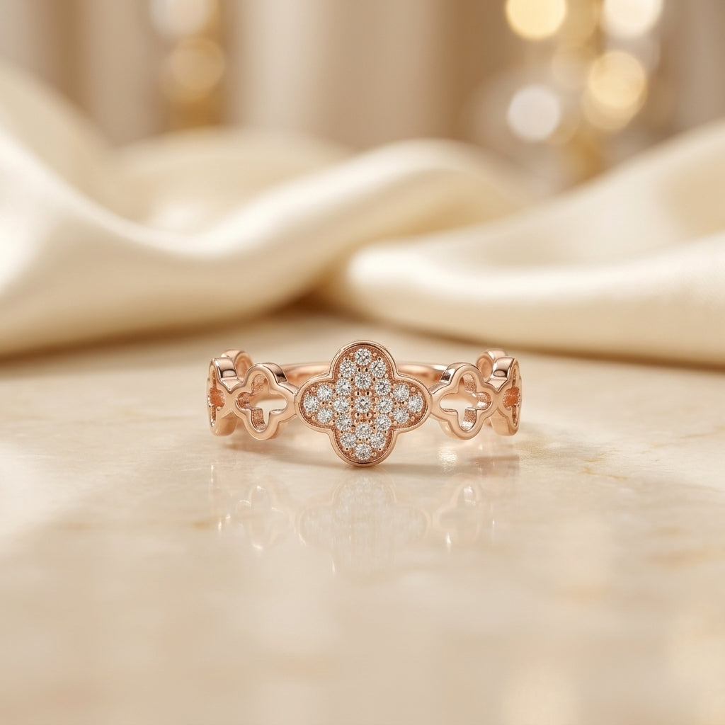 1 Carat Elegant Stone Ring | Premium Women's Jewelry