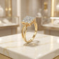 1 Carat Elegant Stone Ring | Premium Women's Jewelry