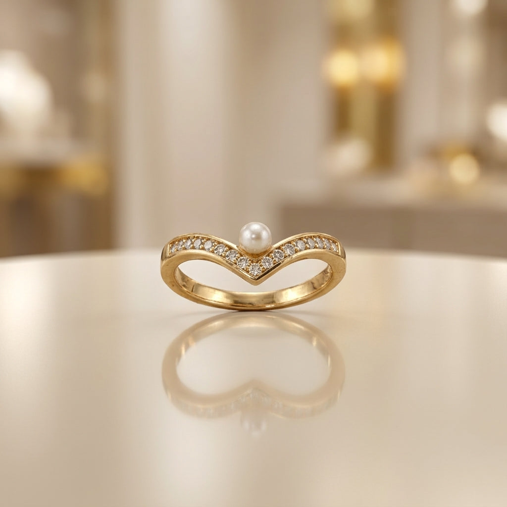 1 Carat Elegant Stone Ring | Premium Women's Jewelry