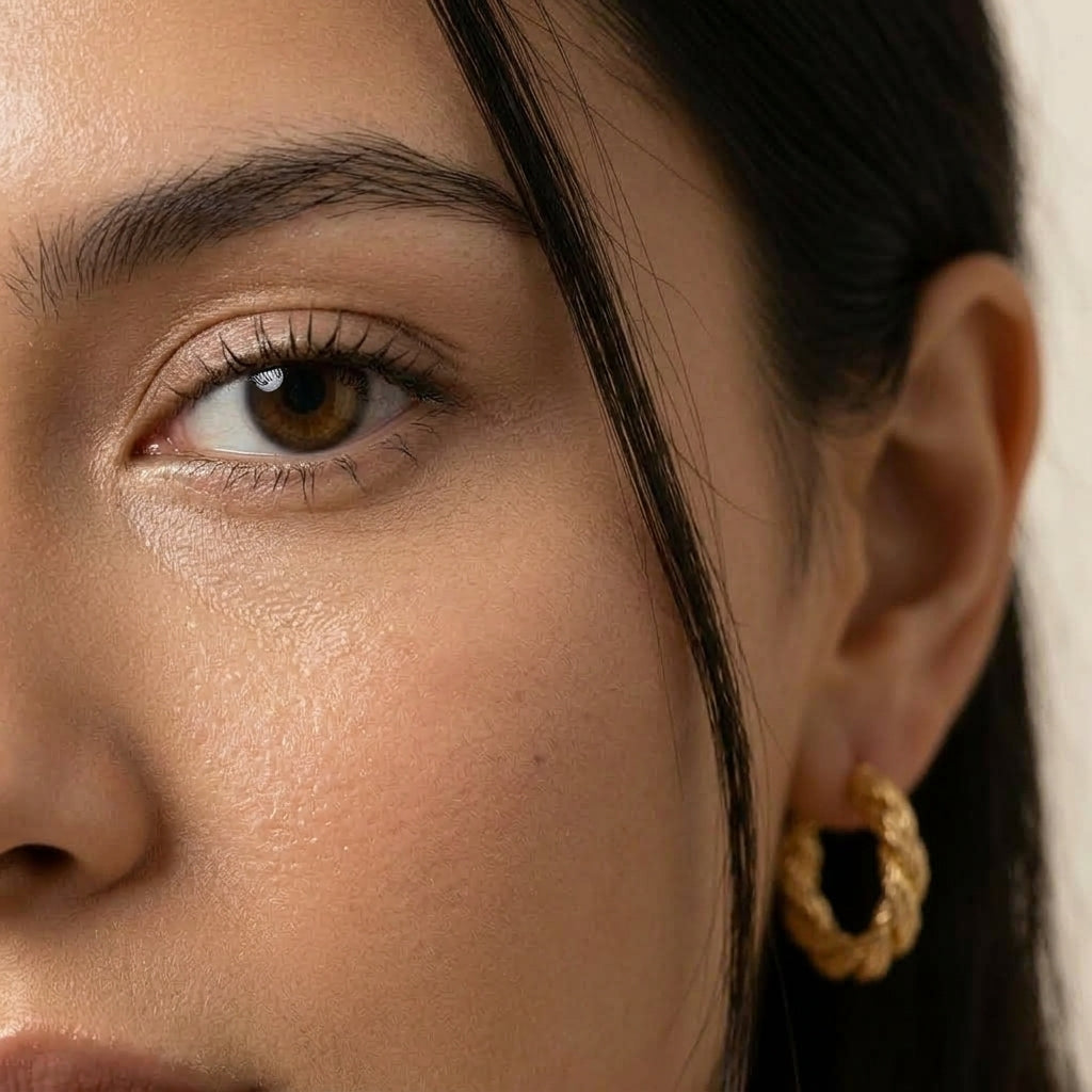 Gold Hoop Earrings Set for Women | Stylish Statement Earrings