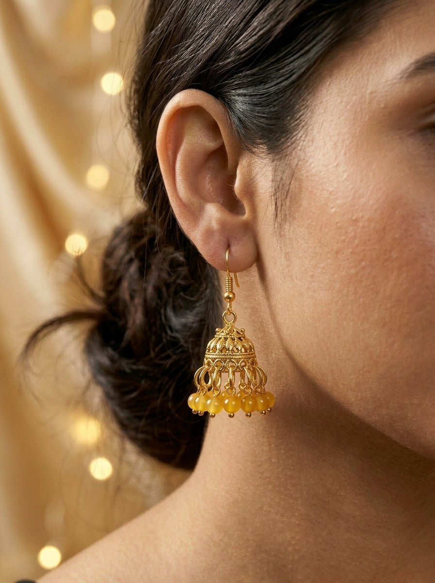 Traditional Jhumka, Modern Grace