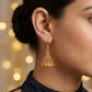 GOLDEN JHUMKA Timeless Traditional Elegance